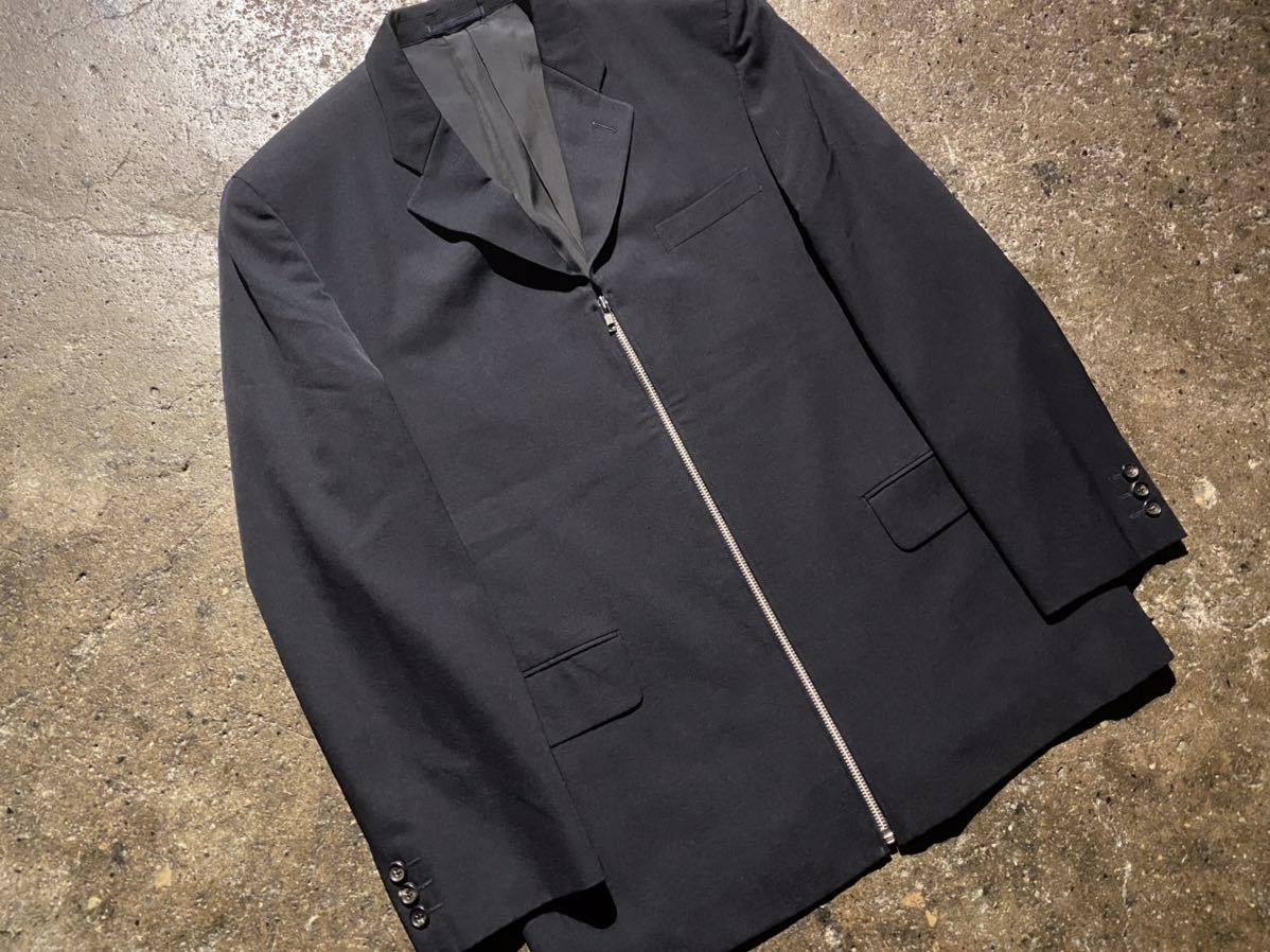 COMME des GARCONS HOMME AD1996 ジップ 裏 デザイン ウール
