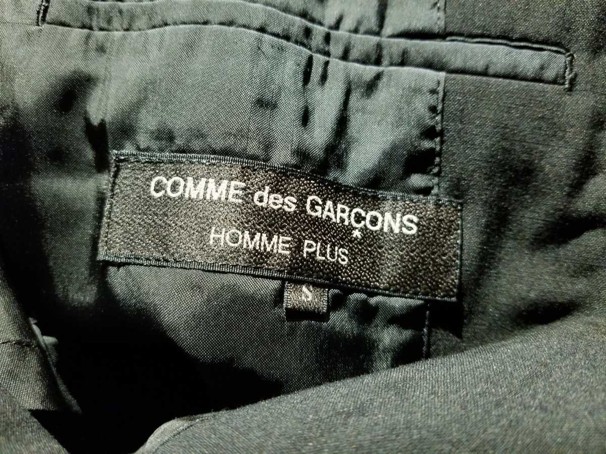 COMME des GARCONS HOMME PLUS 92ss 裾切替ギャバ3Bジャケット 1992ss