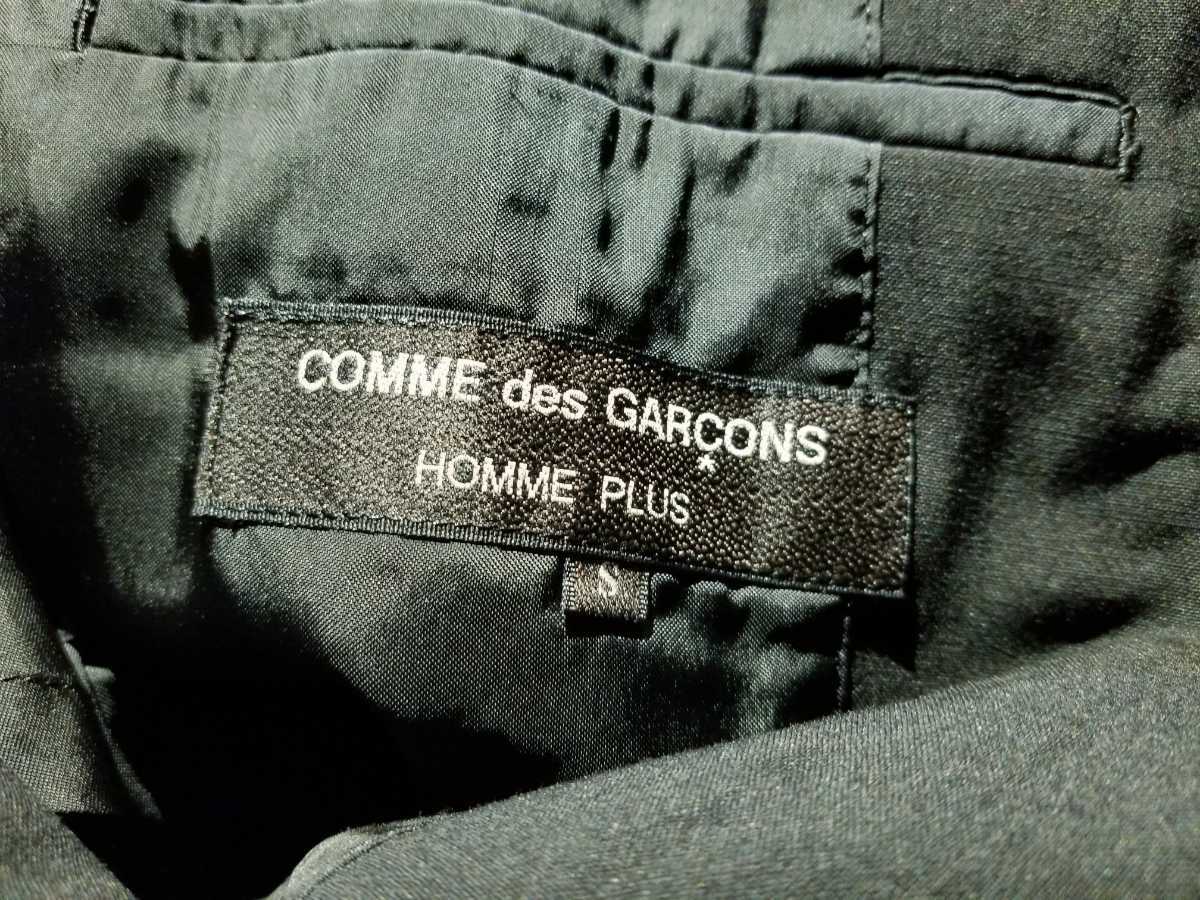 COMME des GARCONS HOMME PLUS 92ss 裾切替ギャバ3Bジャケット 1992ss AD1991 コムデギャルソンオムプリュス エスニック期_画像5