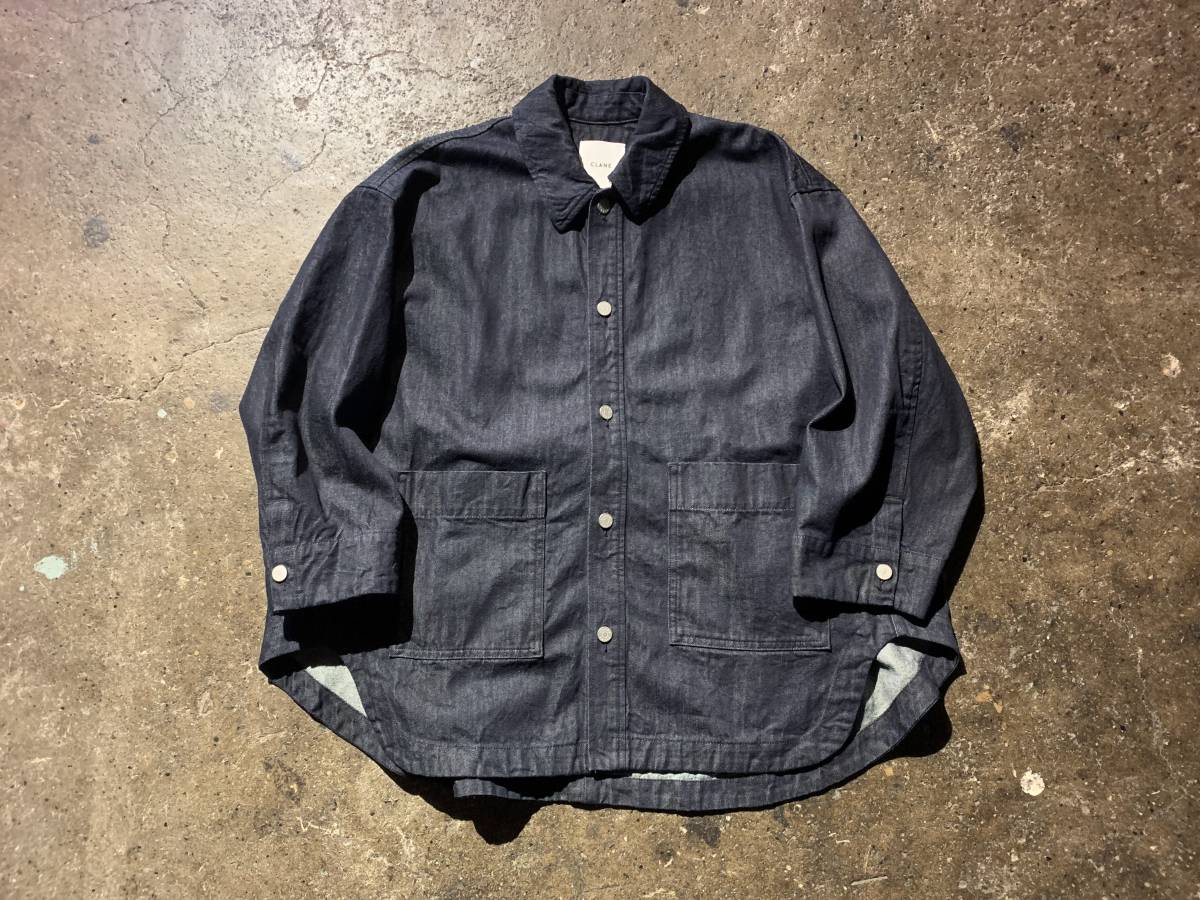 CLANE 21SS BACK SQUEEZE DENIM JACKET 2021SS クラネ バック