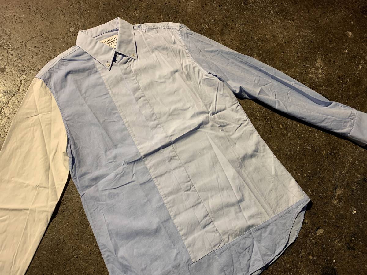 かわいい~!」 Maison Margiela 15ss ボタン ボタンダウンシャツ