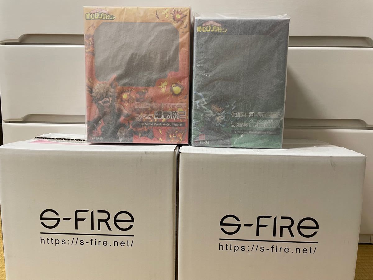 S-Fire 僕のヒーローアカデミア 緑谷出久 1/8 スケールフィギュア 爆豪