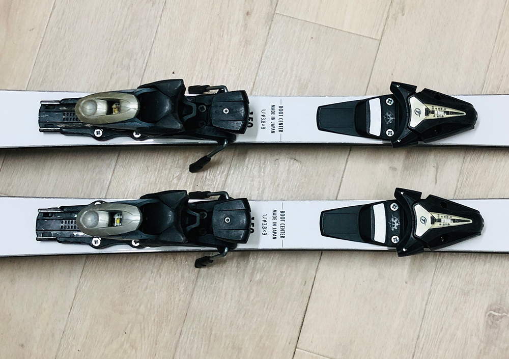 【中古板】OGASAKA オガサカ スキー板 + ビンディングセット 150cm デモ・基礎用 U-27_画像3