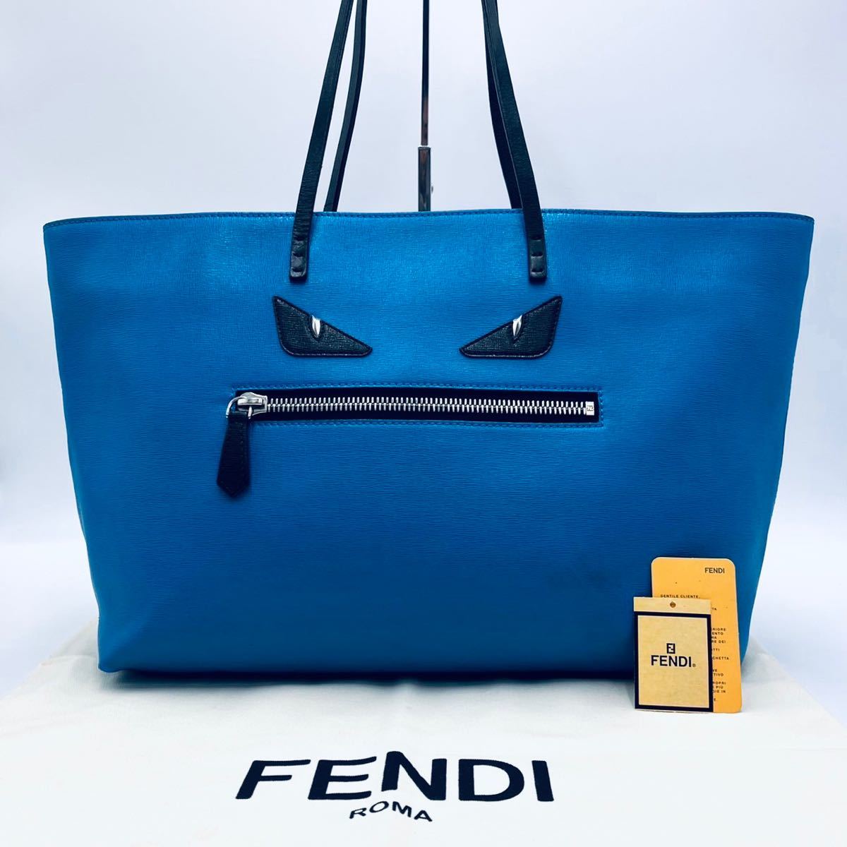 FENDI フェンディ 7VA367 モンスタートート トートバッグ ナイロン素材