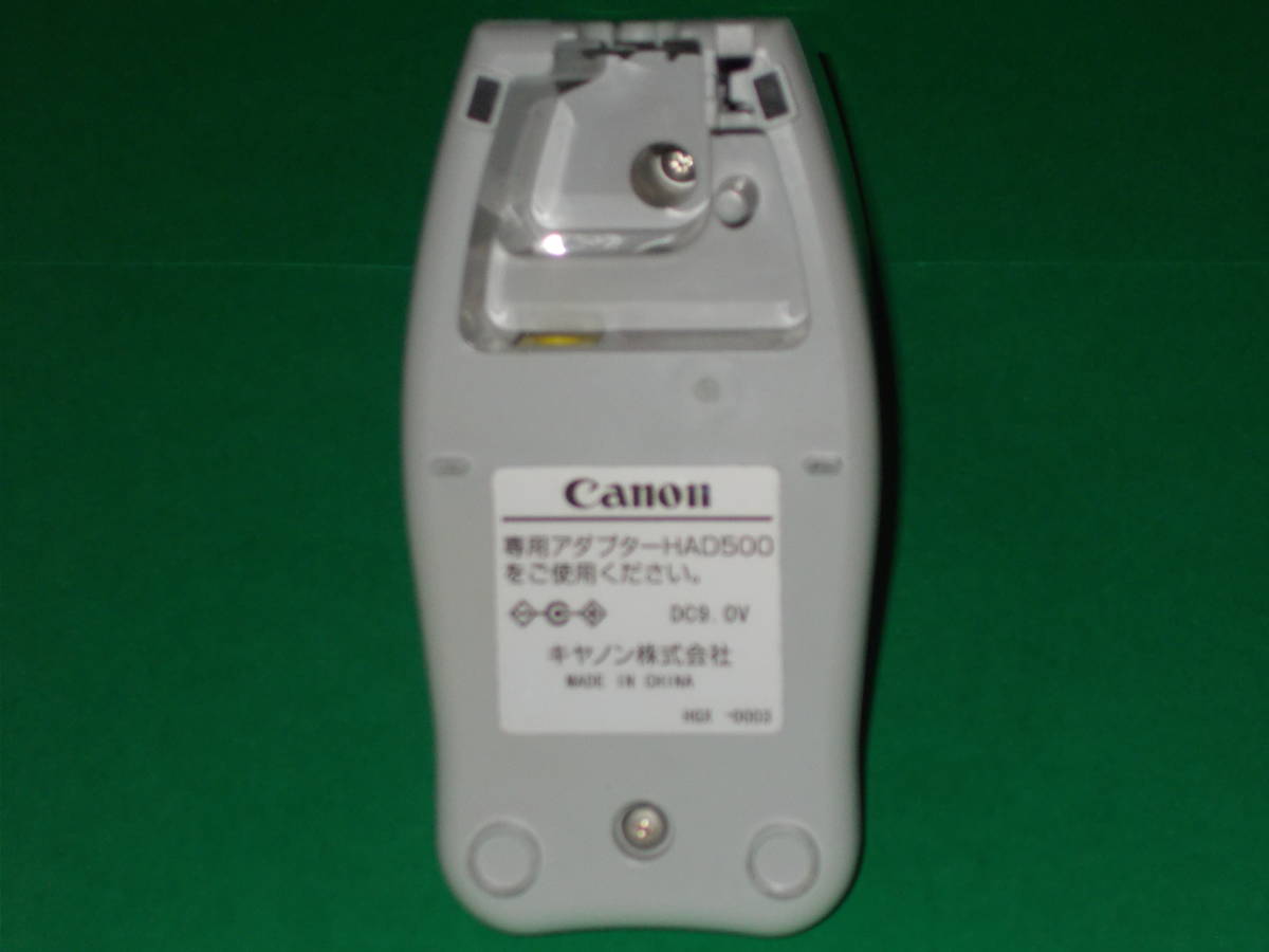 ジャンク★Canon キヤノン株式会社★CL12 子機★充電台★電話機用ACアダプター HAD500★_画像7