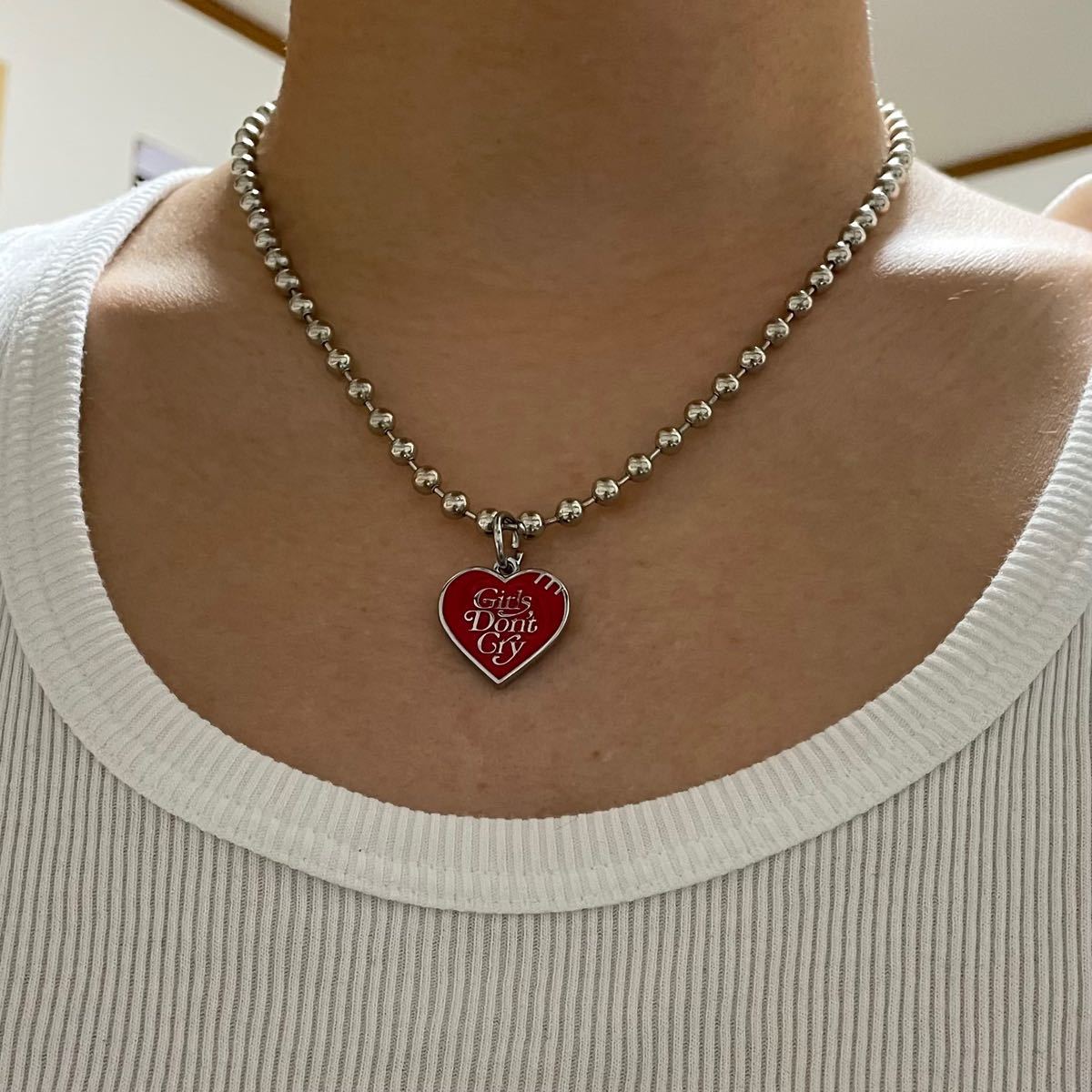 Girls Don't Cry HUMAN MADE ヒューマンメイド ネックレス Girls Don't Cry HUMAN MADE ヒューマンメイド ネックレス