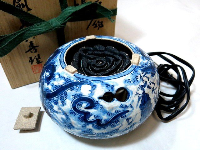 ✨専門モールです✨ お煎茶用 染付 涼炉 善理 - yankedesignstc.com