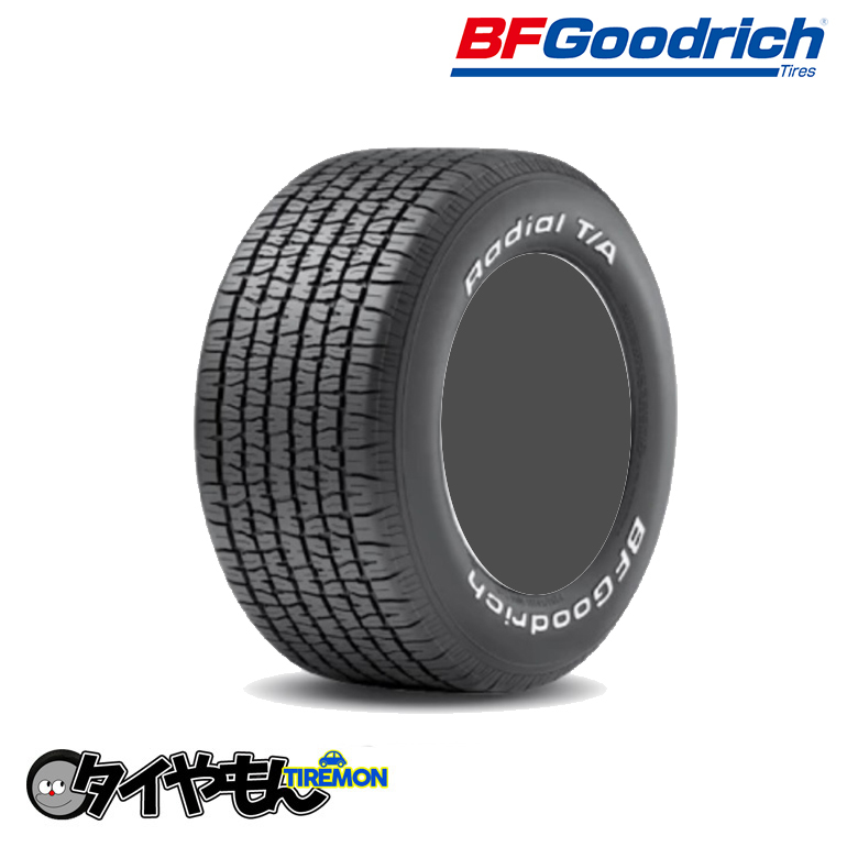 BFグッドリッチ ラジアルTA 215/60R14 RWL ホワイトレター 14インチ