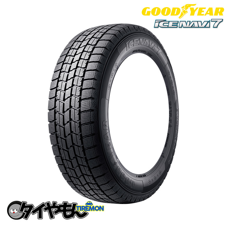 グッドイヤー アイスナビ7 E07 16インチ スタッドレスタイヤ ホイールセット 225/60R16 6.5J 5H114.3 セルシオ シーマ センチュリー プレ_画像2