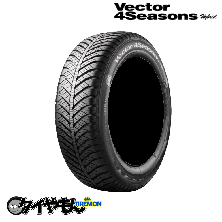 グッドイヤー ベクターフォーシーズン ハイブリッド 215/45R17 91H 17インチ 1本のみ gy Vector 4Seasons 全天候 オールシーズンタイヤ_画像1