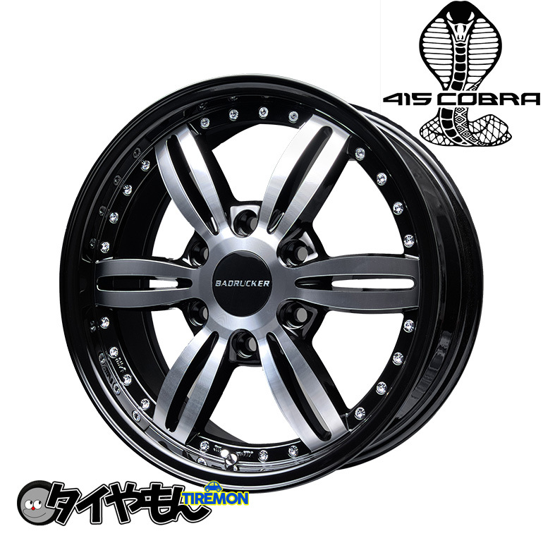 ラブラーク 415 コブラ バッドラッカーIII BPLB 215/65R16 ヨコハマ PA03 200系 ハイエース キャラバン NV350 16インチ 車検対応 タイヤホ_画像1