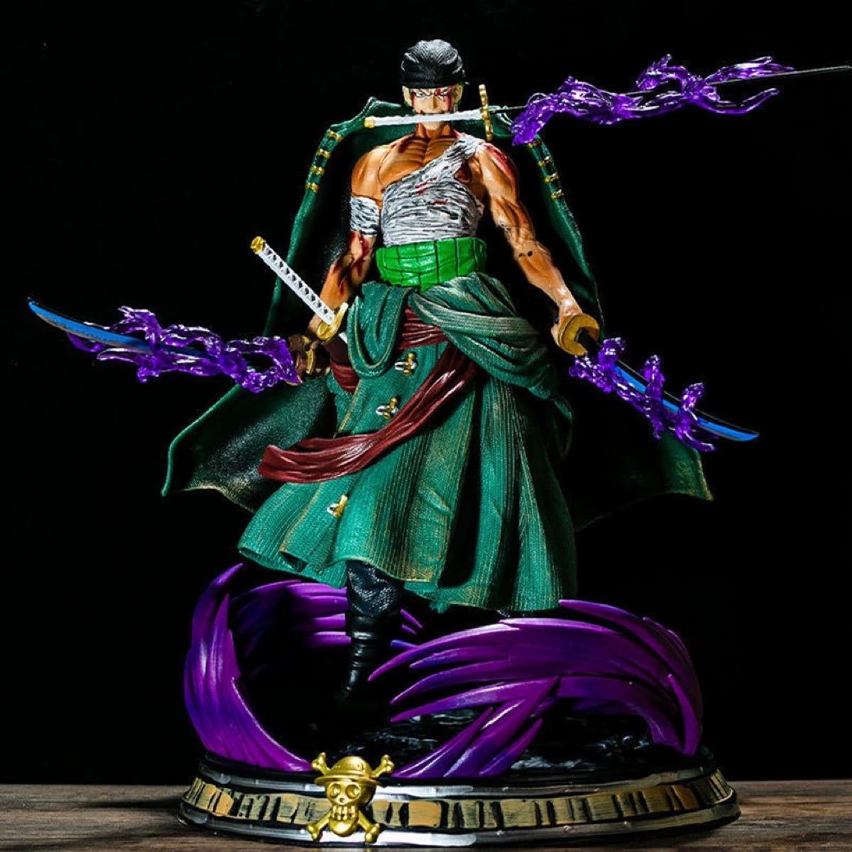 ワンピースゾロフィギュアレオ物 ONE PIECE ワンピースフィギュア 完成