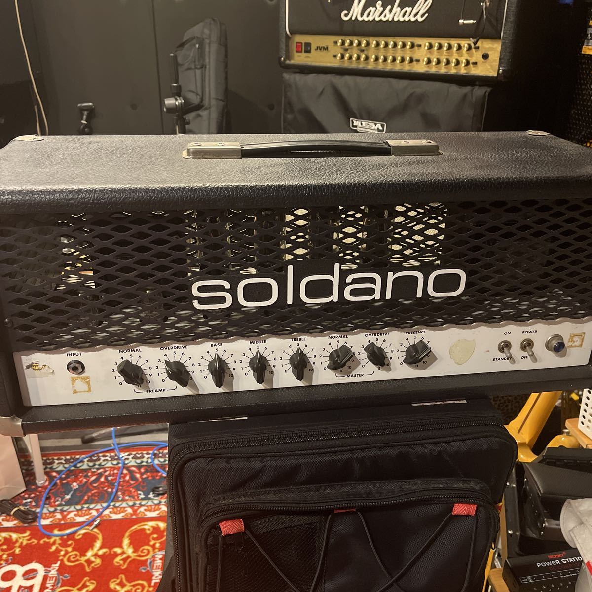 soldano　hot　rod　ギターアンプ　100　plus　ヘッドアンプ