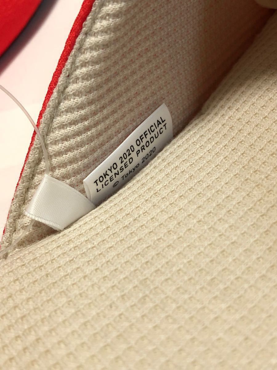 東京オリンピック 足袋スリッパ  赤M 日本製　公式ライセンス　送料無料