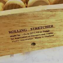 【USED/動作OK】ストレッチャー Rolling Stretche. 背筋 胸椎 腰椎/=a42=_画像6