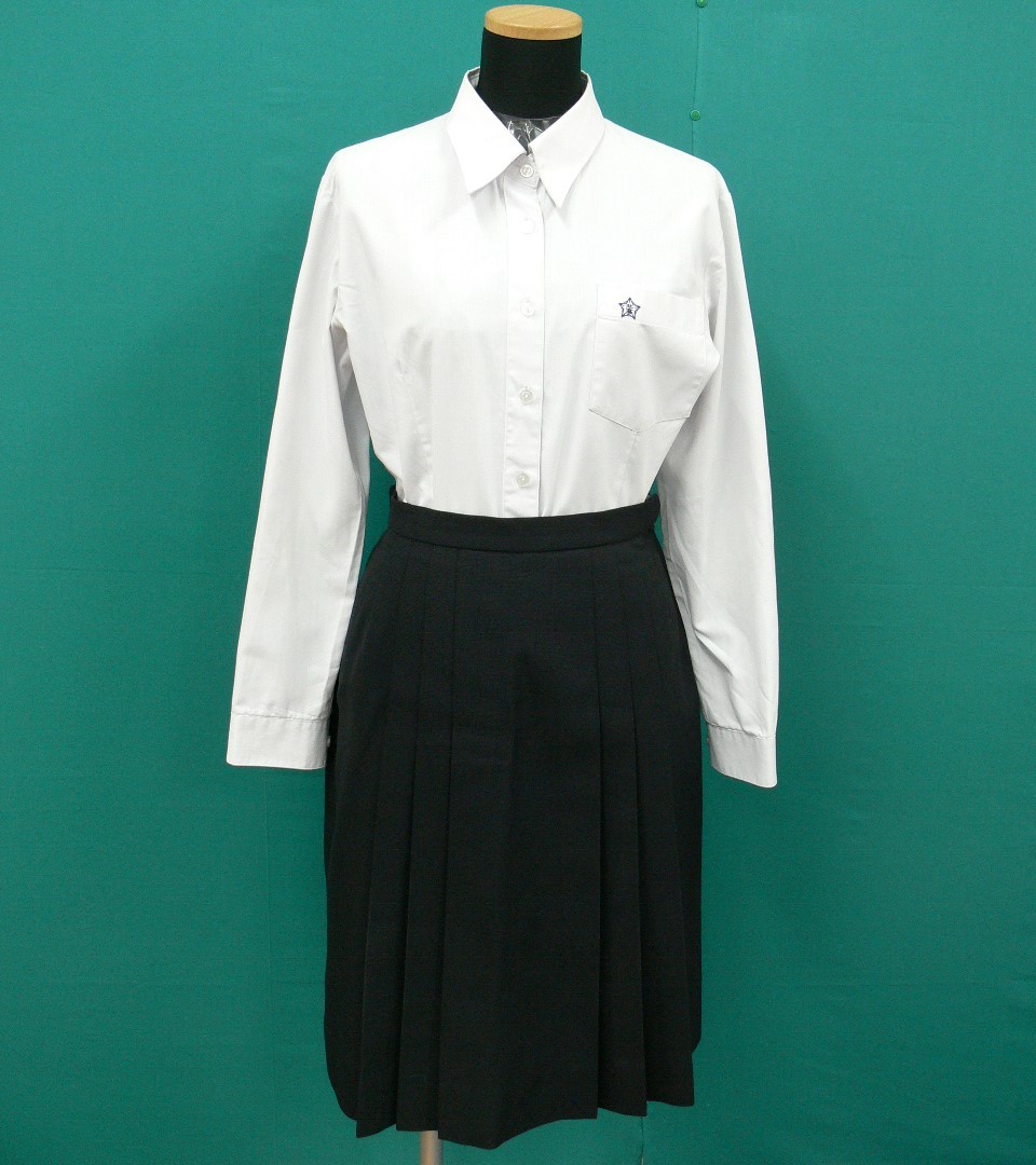 コスプレ衣装　#2728　奈良北高・黒系ブレザー冬セット・サイズ165A_画像6
