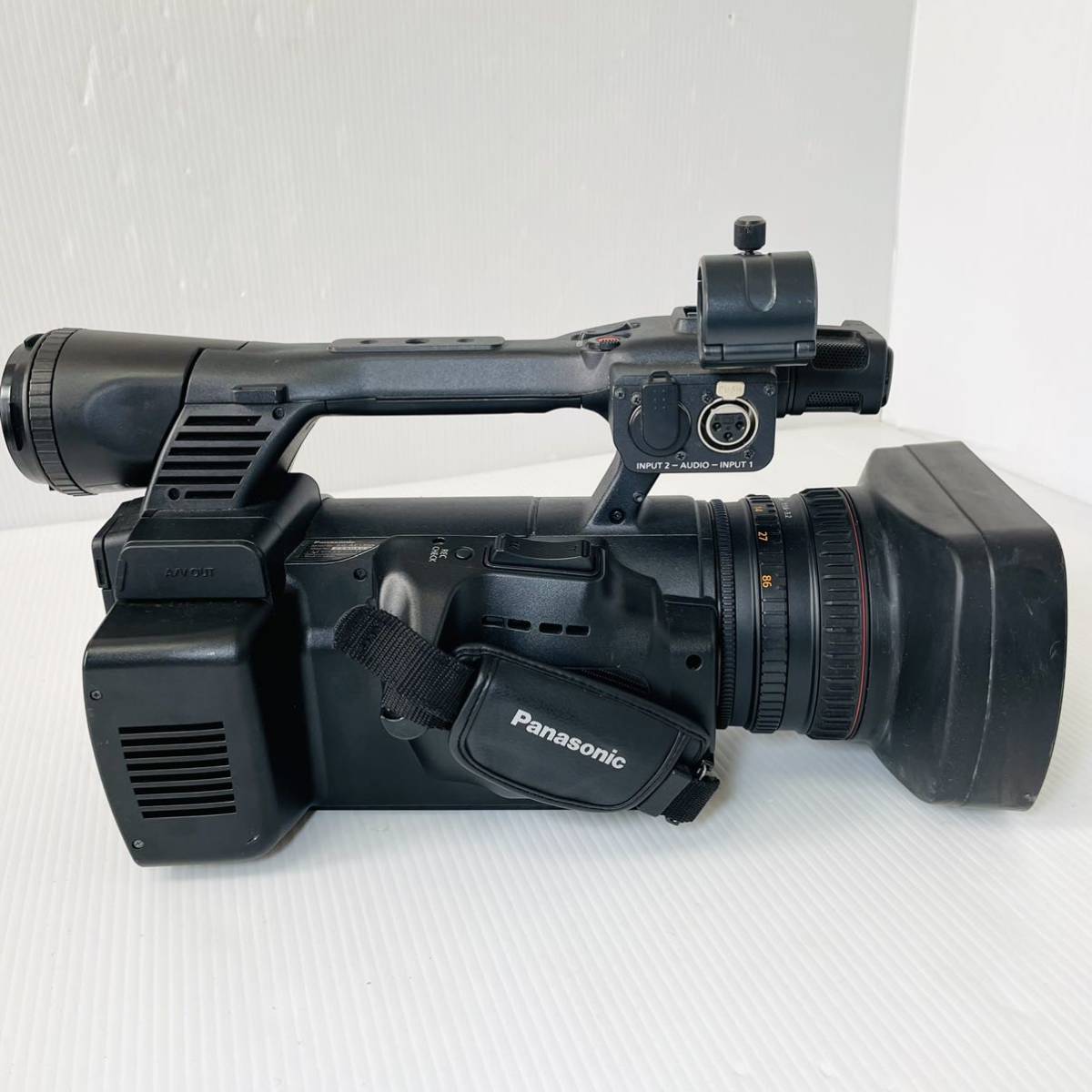 スイーツ柄 ブルー 【希少】Panasonic AG-AC130A AVCCAM ビデオカメラ