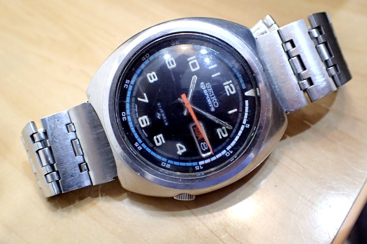 Yahoo!オークション - 動作品/レア ◇SEIKO/セイコー5 スポーツ 7019