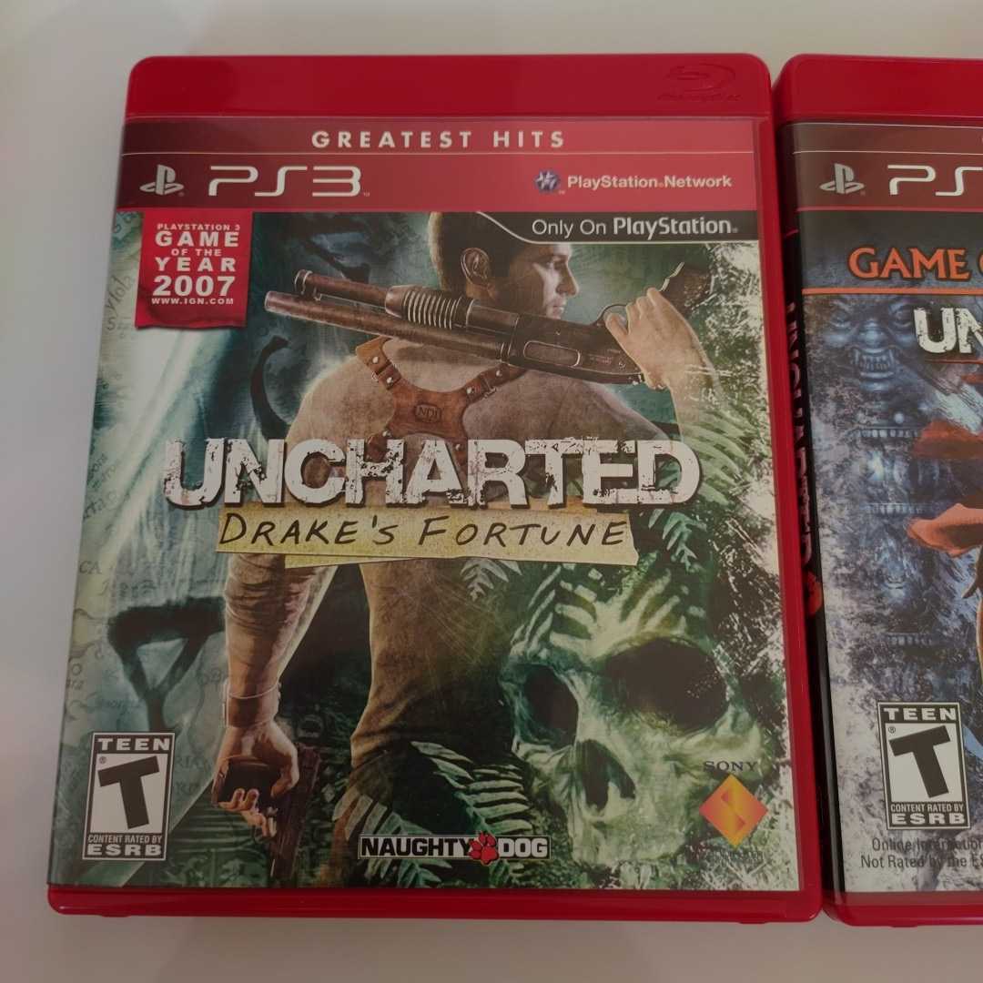 北米版 輸入盤 海外版 PS3 プレイステーション3 ソフト アンチャーテッド UNCHARTED DUALPACK 動作確認済 送料無料☆