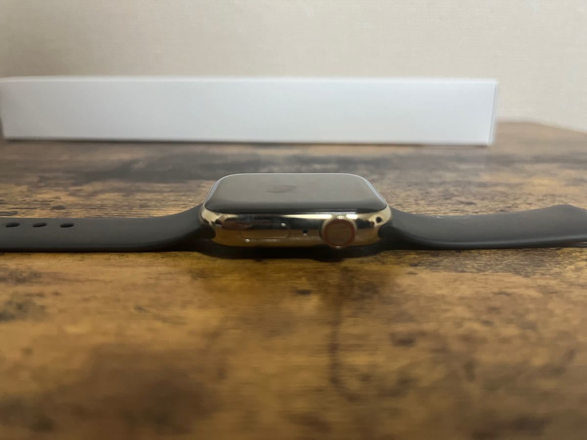 美品 Apple Watch Series 6 ステンレス ゴールド 44mm GPS Cellular