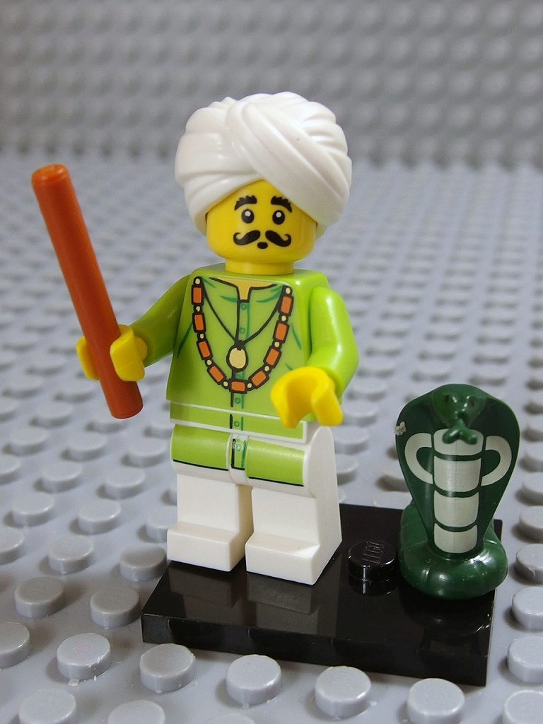 ★LEGO★ミニフィグ【シリーズ13】Snake Charmer(7100804)_画像2