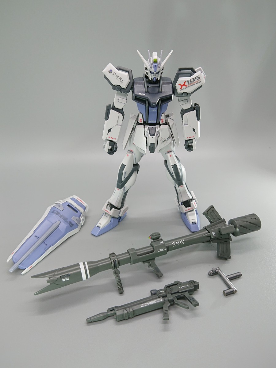 【ジャンク】機動戦士ガンダムSEED EG ストライクガンダム ディアクティブモード アナザーバズーカ付き 完成品