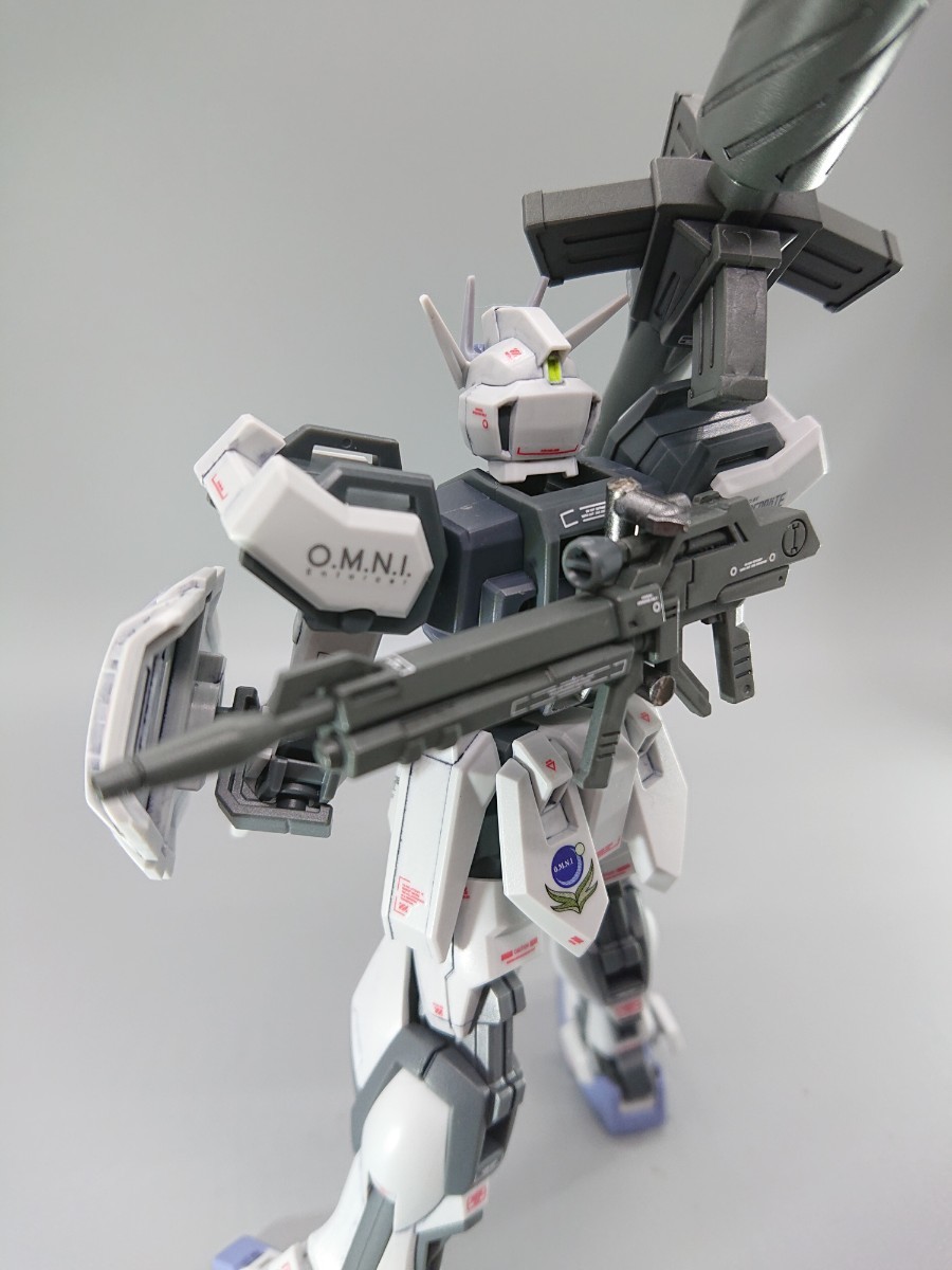 【ジャンク】機動戦士ガンダムSEED EG ストライクガンダム ディアクティブモード アナザーバズーカ付き 完成品