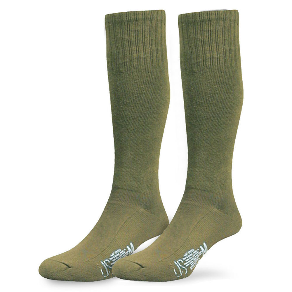米軍放出品 実物 OD wool blend socks ブーツ ソックス 1組　27.5~28.5cm 未使用 海兵隊 USMC 靴下 ARMY ACU NWU NAVY_画像4