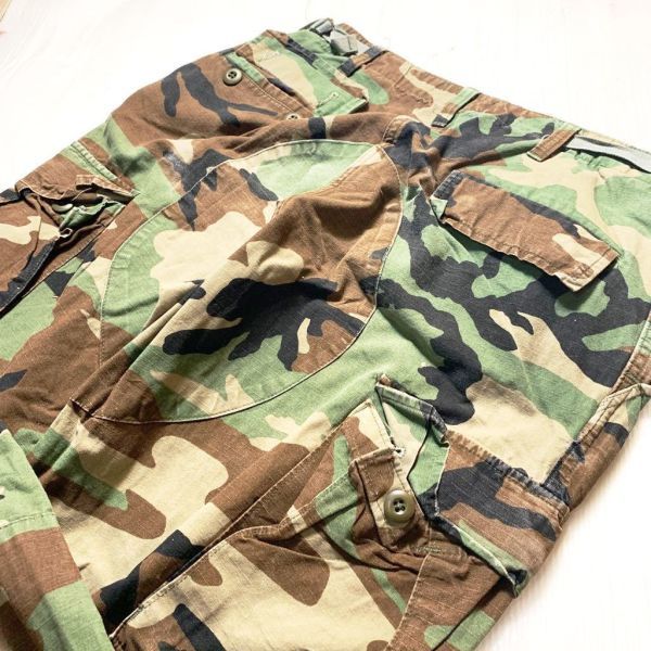 米軍放出品 try-spec ウッドランド 迷彩 カーゴパンツ M/R BDU ARMY アメリカ軍 ズボン_画像5