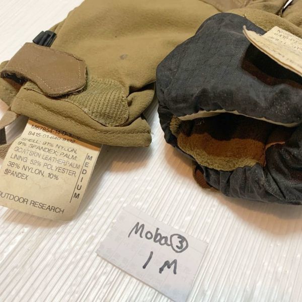 米軍放出品　アメリカ海兵隊　USMC 実物　outdoor research 防寒用コヨーテグローブ　Mサイズ　GLOVE_画像5