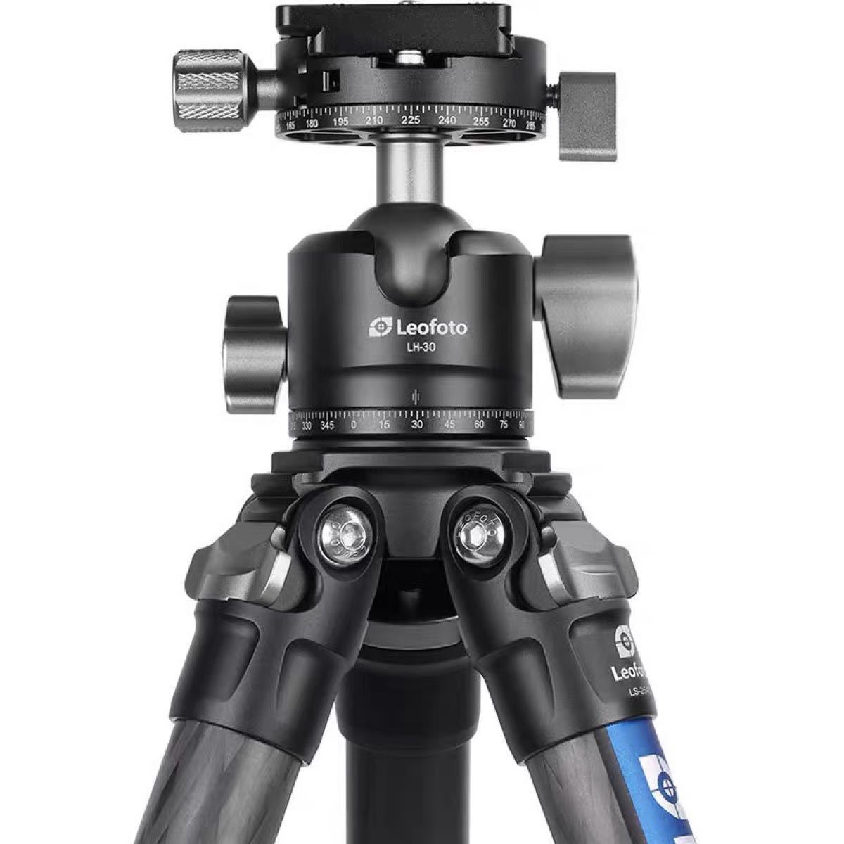 Leofotoレオフォト LS-254C+LH-30R カーボン 三脚雲台セット