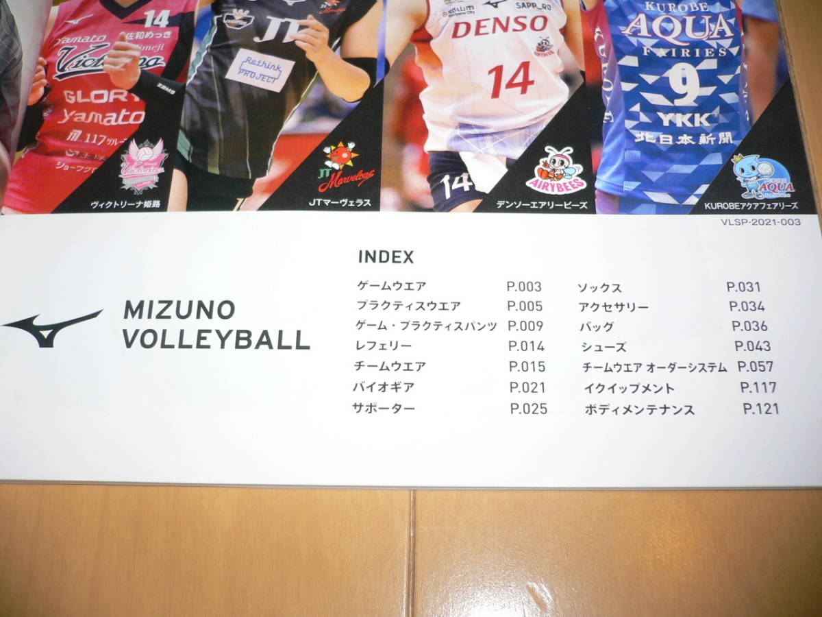 ミズノ バレーボール 2022 カタログ V6KKS22100 日本代表チーム