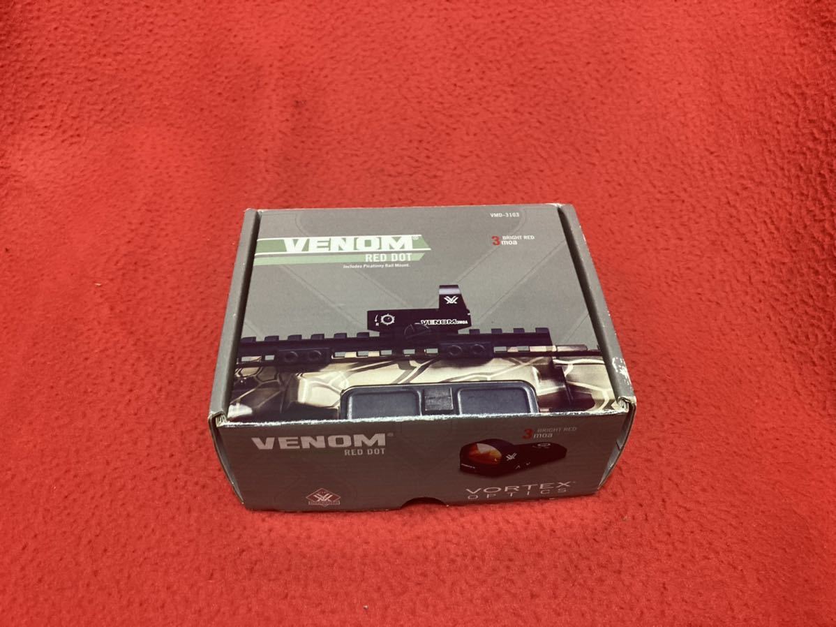 14時までの注文で即日配送 実物 VORTEX製 Venom Red Dot ドットサイト