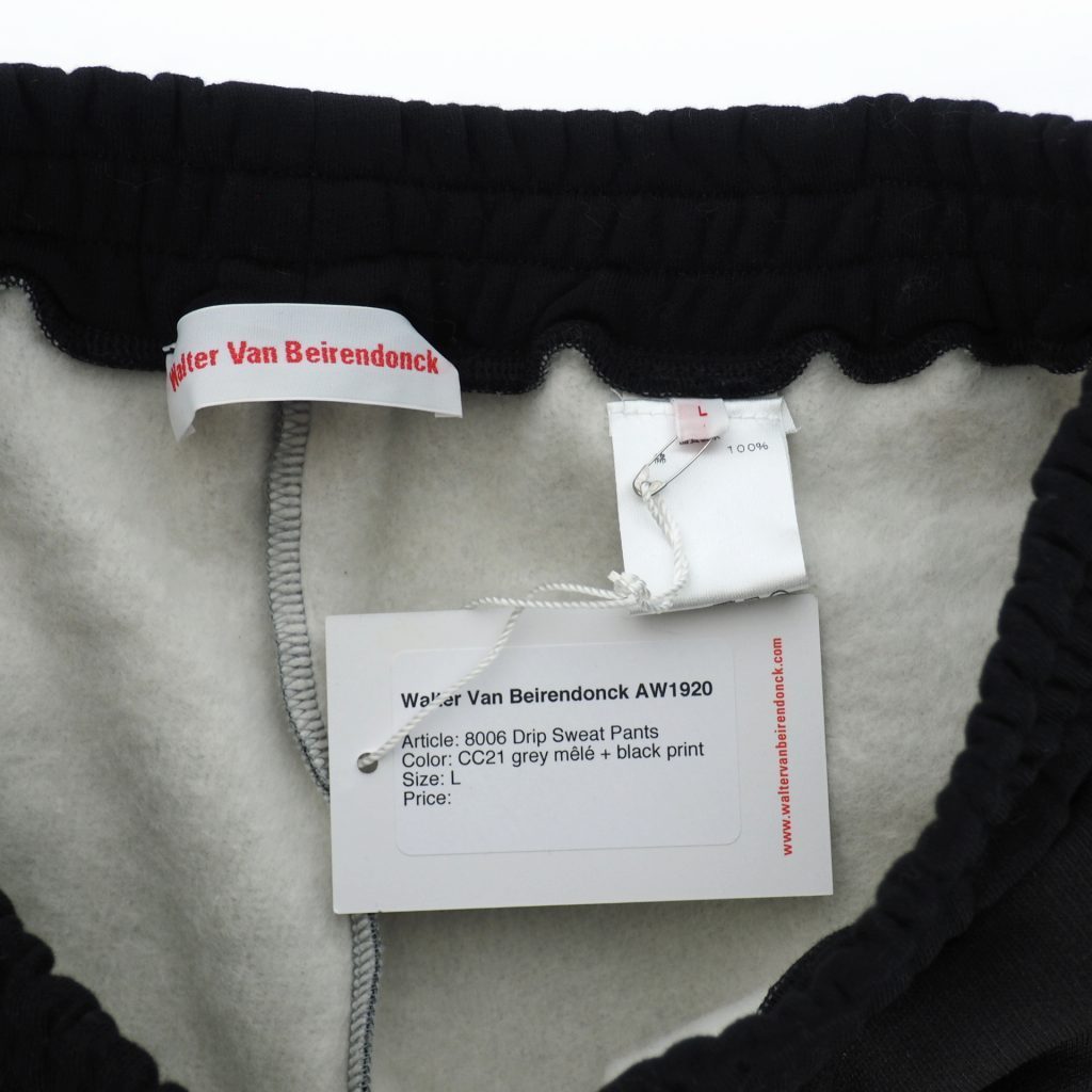 未使用品 ウォルター ヴァン ベイレンドンク Walter Van Beirendonck