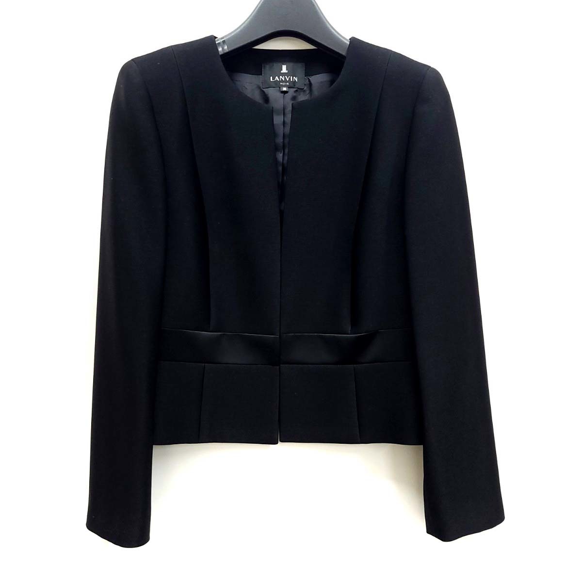 ランバン LANVIN ブラックフォーマル アンサンブル スーツ 喪服