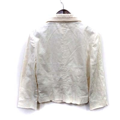  paul (pole) kaPAULE KA tailored jacket single stitch 38 white eggshell white /YI