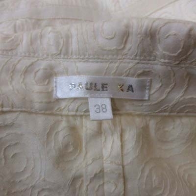  paul (pole) kaPAULE KA tailored jacket single stitch 38 white eggshell white /YI