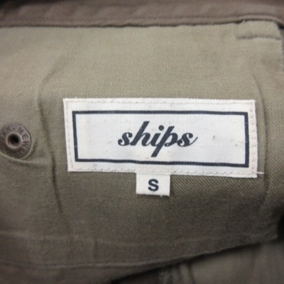 シップス SHIPS タイトスカート ミモレ ロング S 茶 ブラウン /YI レディース_画像5