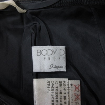 ボディードレッシング BODY DRESSING タイトスカート ひざ丈 ストライプ 9 グレー /YI レディース_画像5