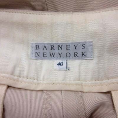 バーニーズニューヨーク BARNEYS NEW YORK クロップドパンツ 40 ベージュ /YI レディース_画像5