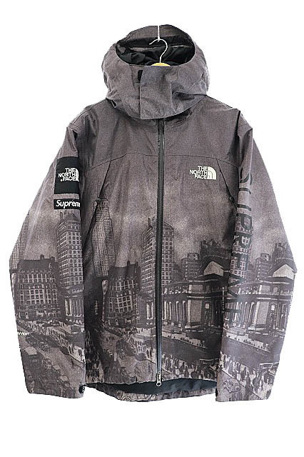 シュプリーム SUPREME ×THE NORTH FACE ノースフェイス 08SS 2nd Mountain Guide Jacket マウンテン ガイド ジャケット M グレー ☆AA★ 2_画像1