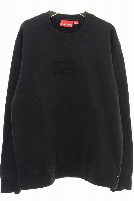 シュプリーム SUPREME 20SS Cutout Logo Crewneck カットアウト ロゴ