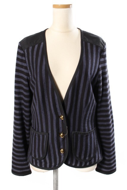  Mark by Mark Jacobs MARC by MARC JACOBS stripe jacket ayy0514 lady's 
