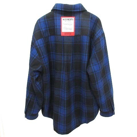 未使用品 ヴェトモン VETEMENT 21SS シャツ ジャケット 中綿