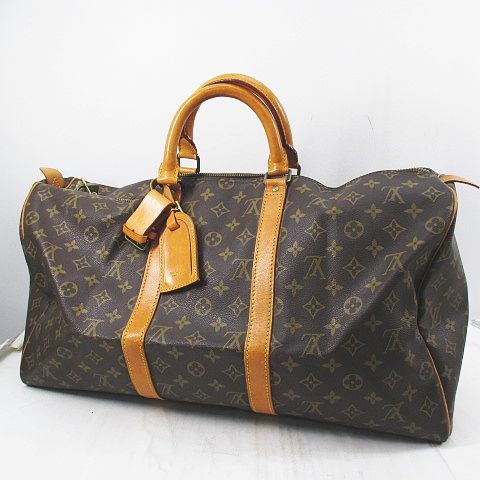 ルイヴィトン LOUIS VUITTON モノグラム キーポル50 ボストンバッグ