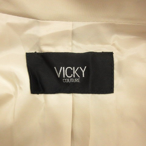 ビッキー VICKY couture コート トレンチ 2 ベージュ ☆K☆ /☆t0607 レディース_画像5