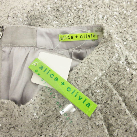 アリスオリビア alice + olivia スパンコール装飾 フレア スカート /ms0416 レディース_画像4
