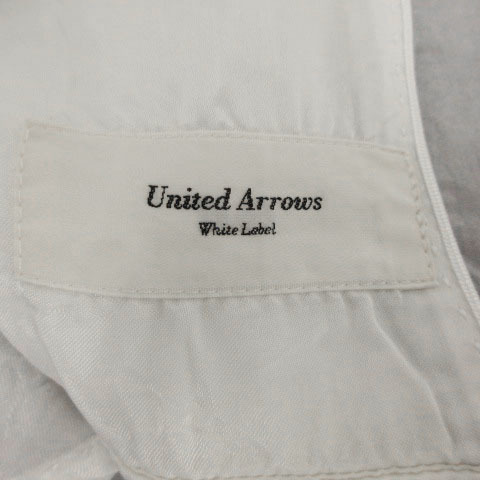 ユナイテッドアローズホワイトレーベル UNITED ARROWS White Label ジャケット テーラードカラー シングル 1B コットン混 グレー 2_画像6