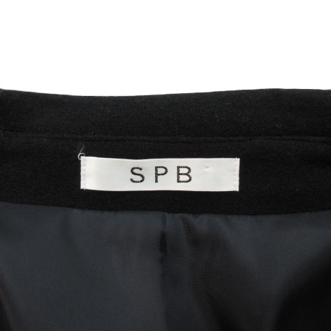 e Spee Be SPB jacket Tailor wool L black black lady's 