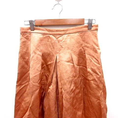  Jill Stuart JILL STUART брюки юбка-брюки лен .linen.4 orange /RT женский 